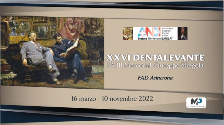 Course Image XXVI DENTALEVANTE XVIII Memorial Giuseppe Sfregola