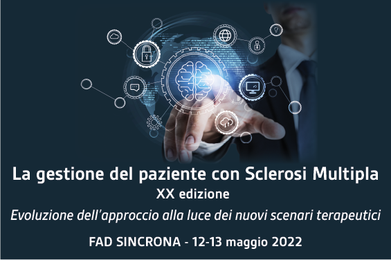 Course Image La gestione del paziente con Sclerosi Multipla - XX edizione - Evoluzione dell’approccio alla luce dei nuovi scenari terapeutici