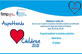 Course Image Aspettando Children 2021 - Frequenti Problemi in oculistica pediatrica