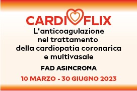 Course Image CARDIOFLIX: l'anticoagulazione nel trattamento della cardiopatia coronarica e multivasale